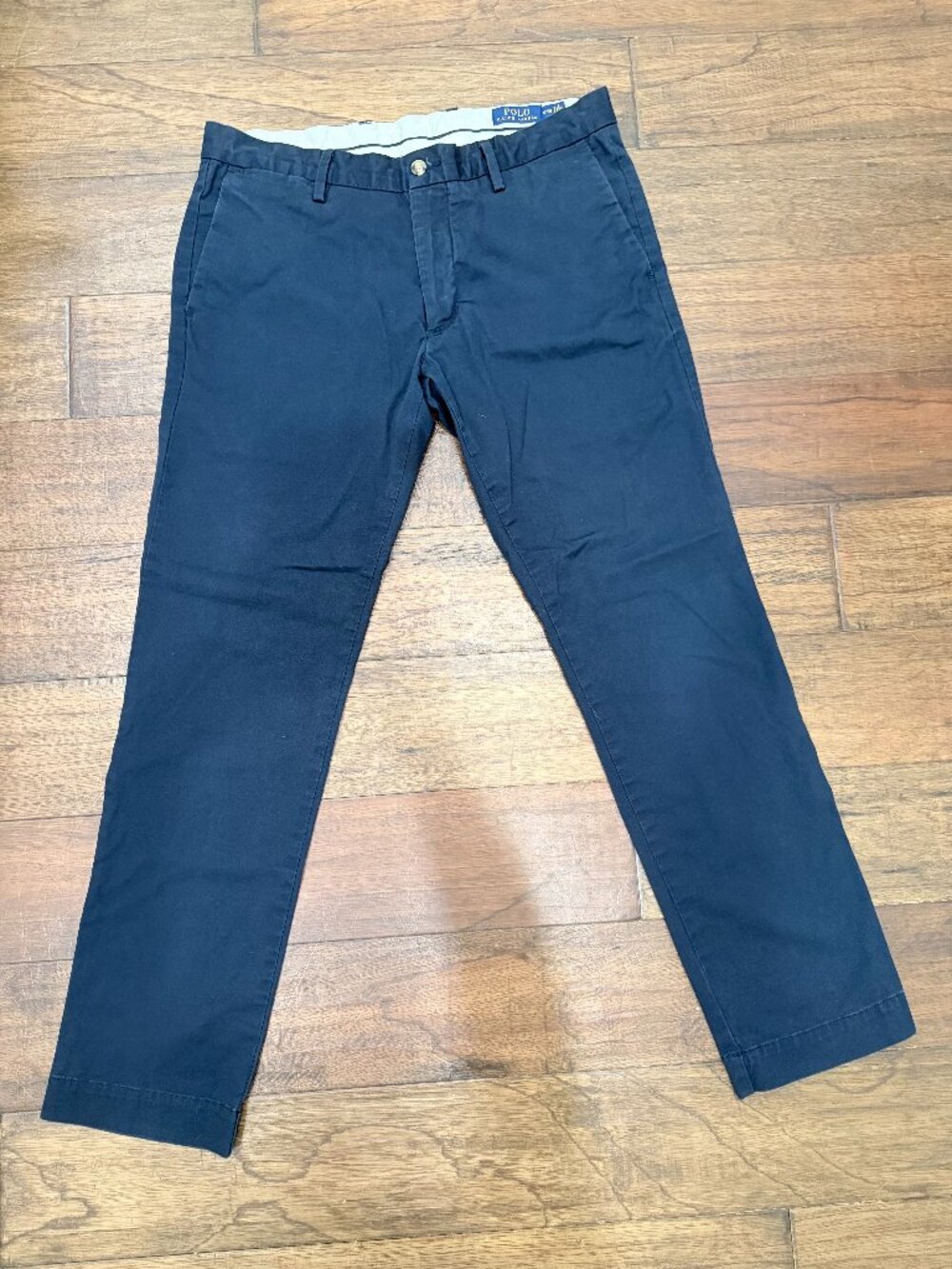 Polo Ralph Lauren Stretch Slim Fit Navy Chino Pants Men’s 32x30 Cotton